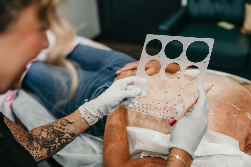 3D areola tattooing result